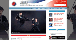 Desktop Screenshot of hapkidoindonesia.com